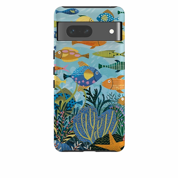 Google Tough  Case - Beneath The Waves II By Ali Brookes Comfort Texture Finish