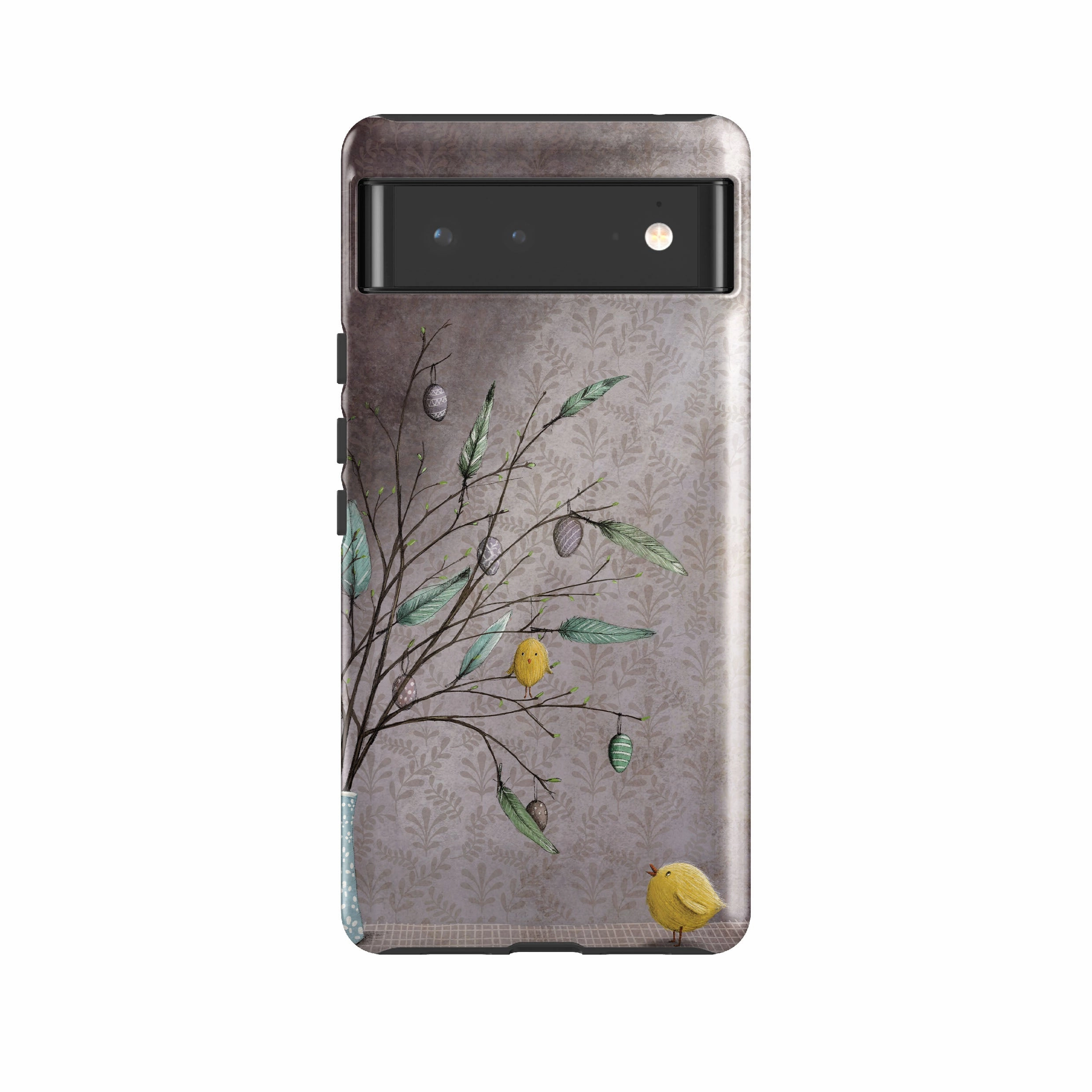 Comfort Edge Crystal Finish Google Tough Case -  Bird Bouquet By Maja Lindberg