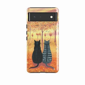 Premium Form Hybrid Material Build Google Tough Case -  Bird Watching By Mary Stubberfield