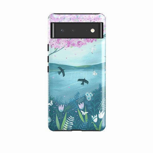 Functional Design Google Tough Case -  Blossom Tree By Mary Stubberfield