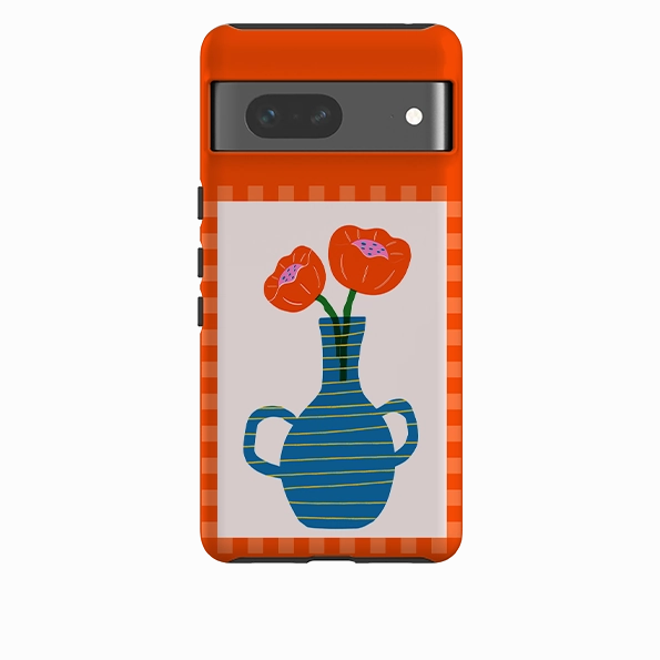 Google Tough Case - Blue Vase slim fit Modern Style