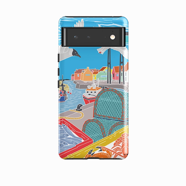 Modern Accessory Frosted surface Google Tough Case -  Bright Houses By Kate Heiss