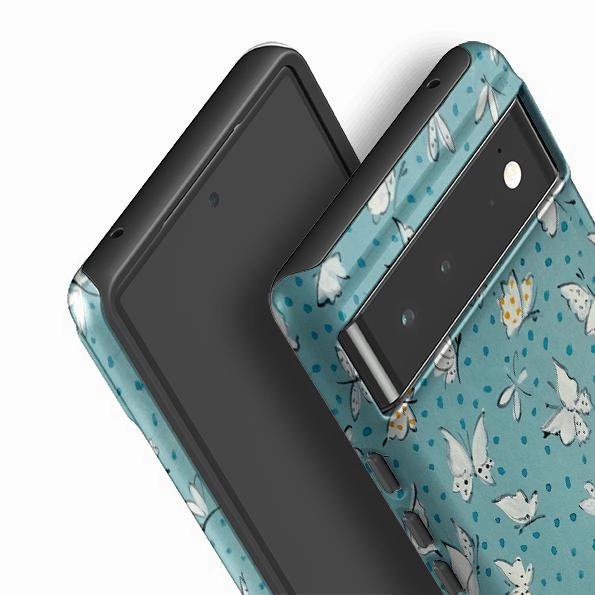 Google Tough Case -  Butterflies On Sky By Sarah Campbell Tight Fit
