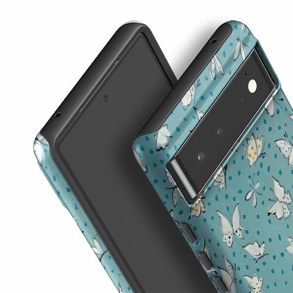 Minimal Protection Google Tough Case -  Butterflies On Sky By Sarah Campbell