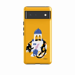 Minimal Cover Google Tough Case -  Calico By Madalina Andronic