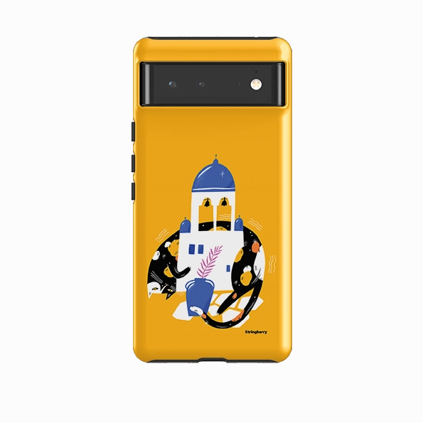 Minimal Cover Google Tough Case -  Calico By Madalina Andronic