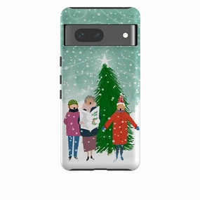 Ergonomic Texture Google Tough Case - Card Singers 2 By Katherine Quinn