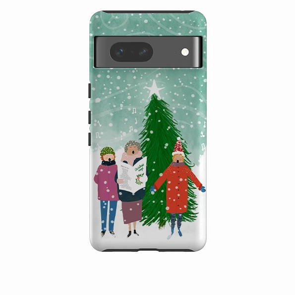 Ergonomic Texture Google Tough Case - Card Singers 2 By Katherine Quinn