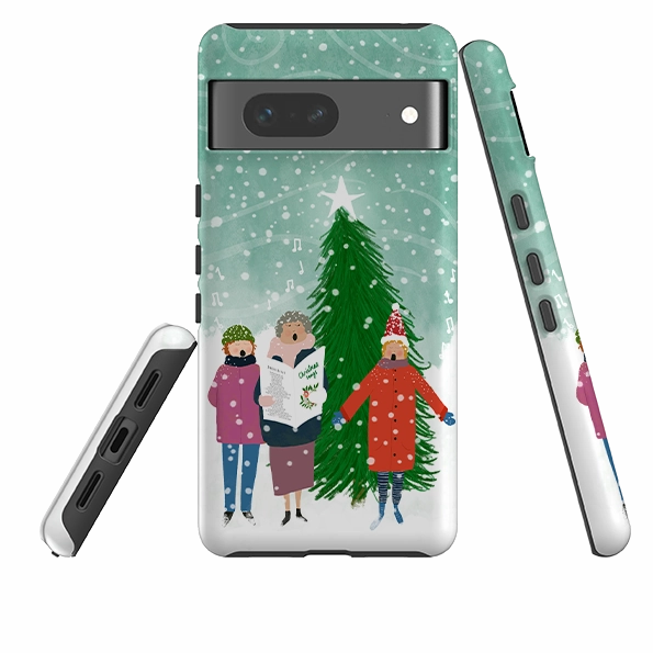 Rugged Outline Google Tough Case - Card Singers 2 By Katherine Quinn