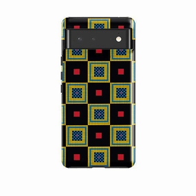 Google Tough Case -  Chequers By Cressida Bell Sporty Design