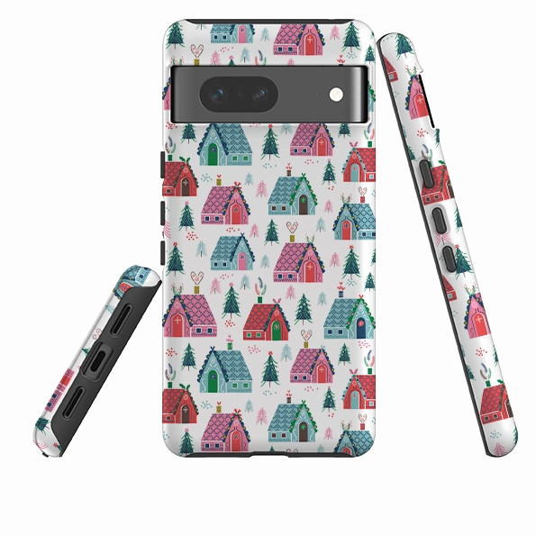 Minimal Surface Layer Fashion Choice Google Tough Case - Christmas Gingerbread By Ali Brookes