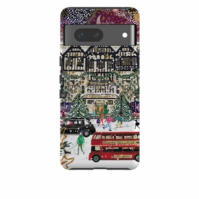 Google Tough Case - Christmas In London By Emma Frances Grant Elegant Texture