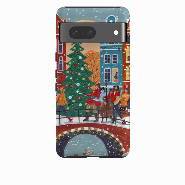 Google Tough Case - Christmas Music Amsterdam By Caroline Bonne Muller Elegant Finish Design