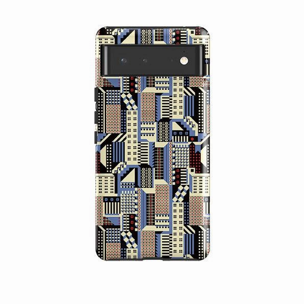 Google Tough Case -  Cityscape By Cressida Bell Comfort Grip Fashion Edge