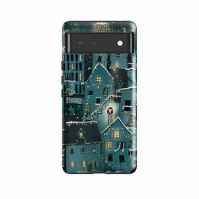 Google Tough Case -  Citywinkles Blue By Maja Lindberg Compact Pattern Soft Protection