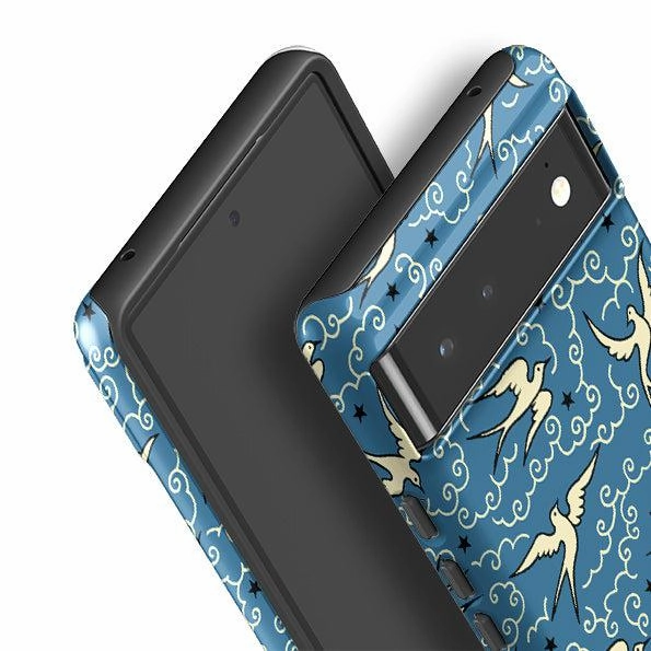 Modern Touch Google Tough Case -  Clouds By Cressida Bell