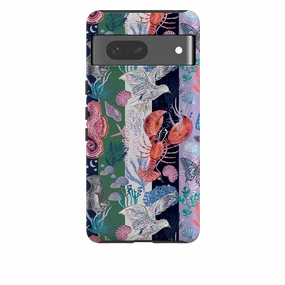 Google Tough  Case - Coastal Calling Stripe I by Emma Frances Grant Matte Surface Urban Texture