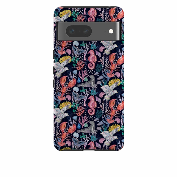 Matte Finish Google Tough  Case - Coastline Pattern A by Emma Frances Grant
