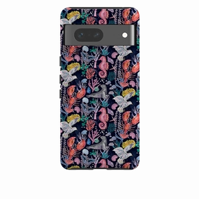 Google Tough  Case - Coastline Pattern A by Emma Frances Grant Smooth Lining