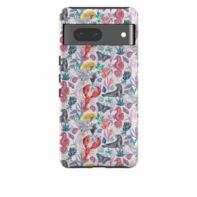 Google Tough  Case - Coastline Pattern B by Emma Frances Grant Fashion Detail Transparent Look