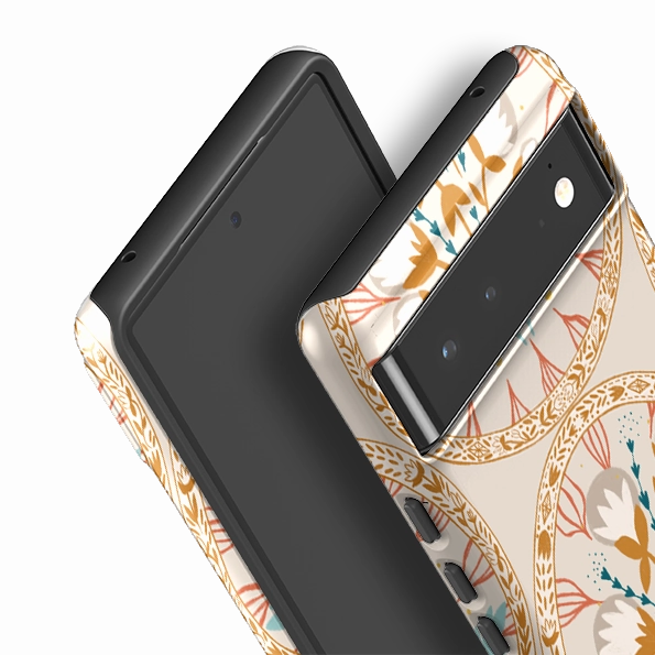 Google Tough Case -  Cotton Floral By Nina Pace professional accessory Luxury Grip