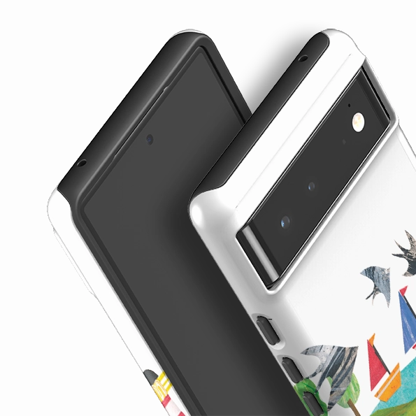 Soft Layer Texture Google Tough Case -  Countryscape I By Tracey English