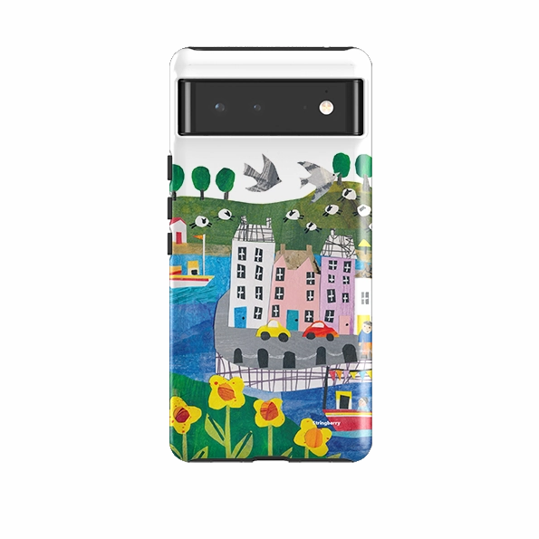 Sleek Edge Design Google Tough Case -  Countryscape V By Tracey English