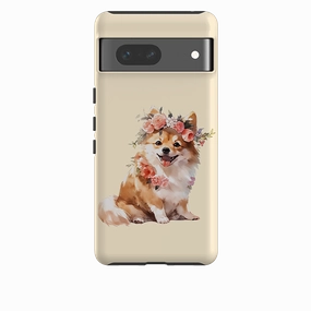 Flexible Build Form Google Tough  Case - Cute Dog H