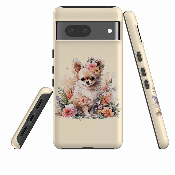 Comfort Shield Texture Creative Style Google Tough  Case - Cute Dog L