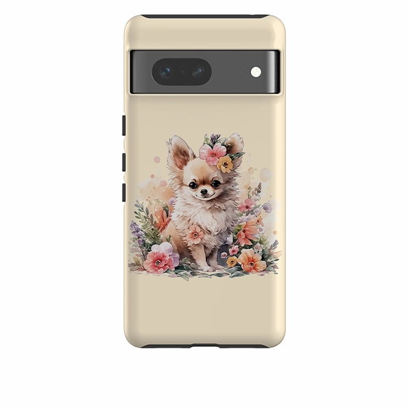 Google Tough  Case - Cute Dog L Textured Finish Hard Shell