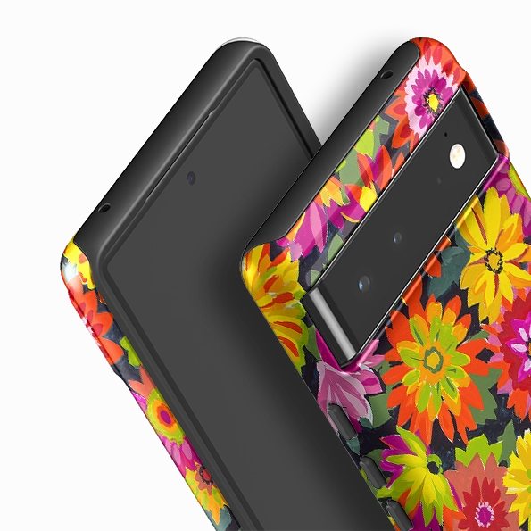 Google Tough Case -  Dahlia Garden By Sarah Campbell Vivid Design Texture Classic Texture