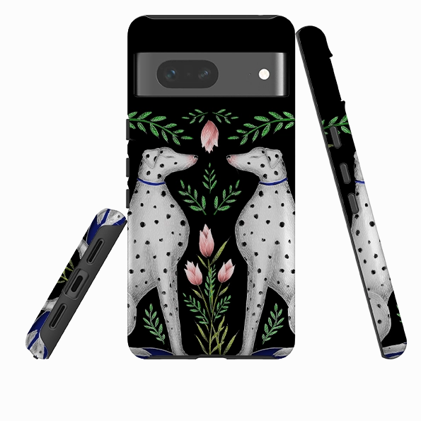 Google Tough Case -  Dalmatian By Catherine Rowe Smooth Surface Shockproof Frame
