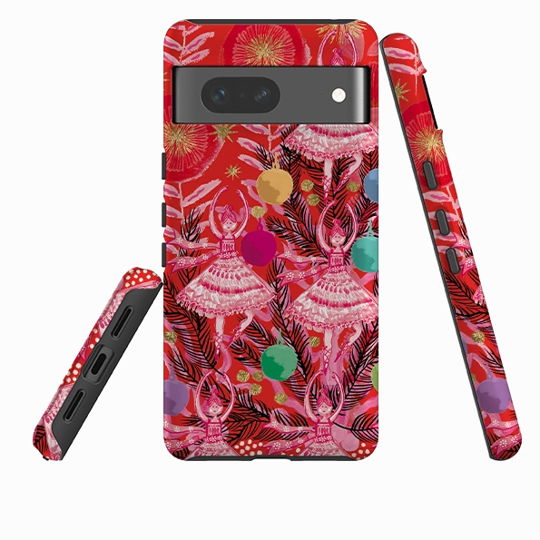 Minimal Frame Modern Edge Layer Google Tough Case - Dancers By Emma Frances Grant