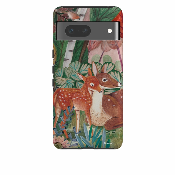 Google Tough Case -  Deer By Caroline Bonne Muller Slim Profile Tough Frame