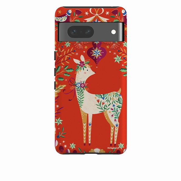 Google Tough Case -  Deer II By Ali Brookes Protective Frame Design Durable Edge Finish