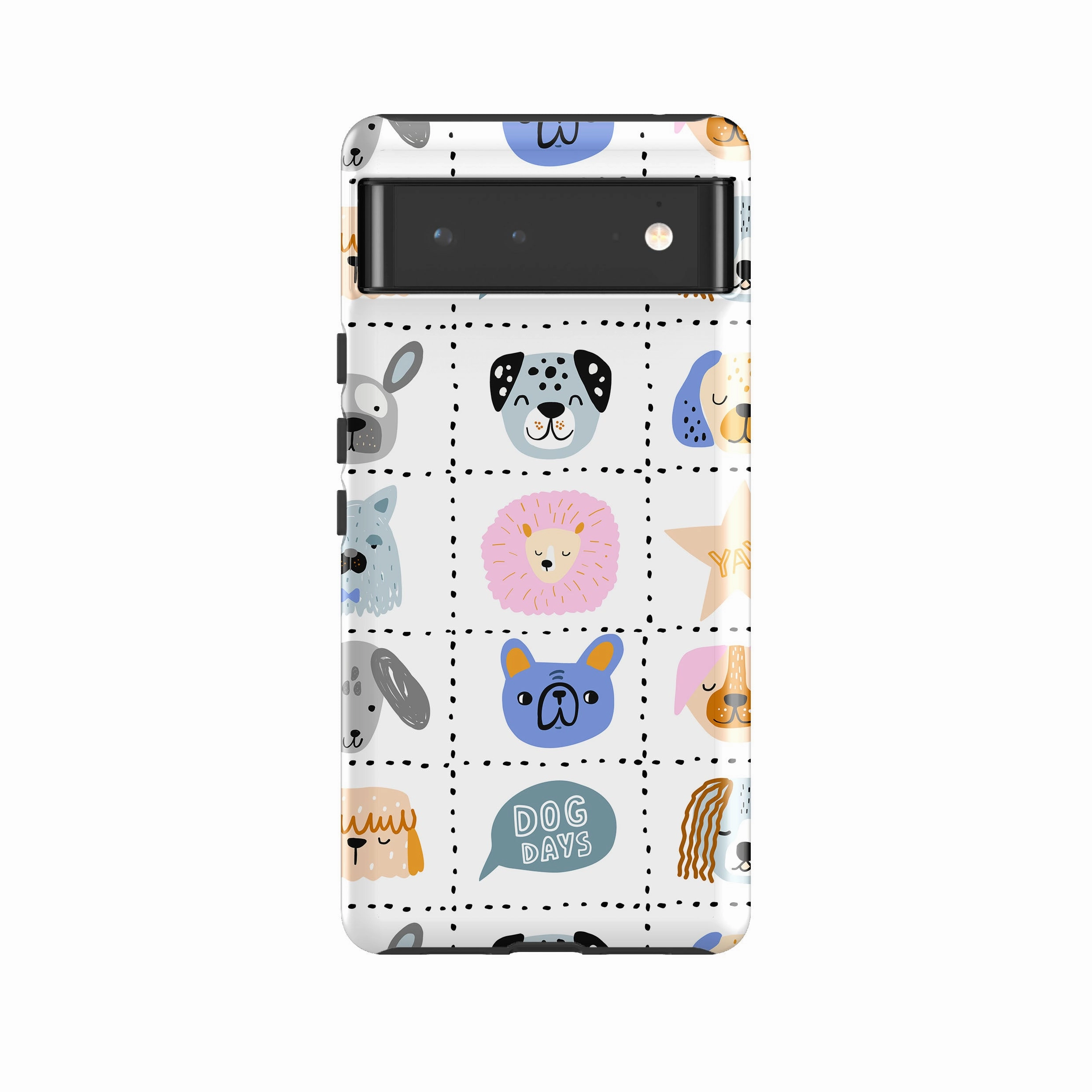 Protective Frame Flexible Detail Design Google Tough Case -  Dog Days