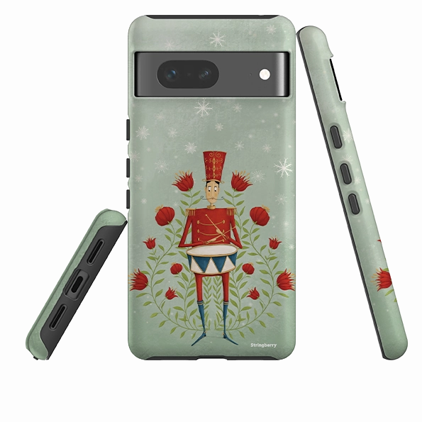 Anti Shock Google Tough Case -  Drummer Aqua By Maja Lindberg