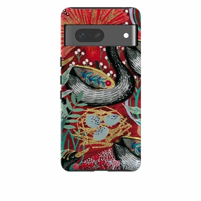 Tactile Feel Google Tough Case - Eight Geese A Laying By Emma Frances Grant