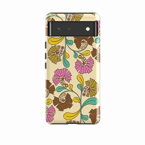 Comfort Fit Edge Google Tough Case -  Fan Flower By Amelia Bowman