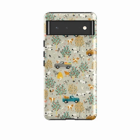 Edge Shield Google Tough Case -  Farm Life Grey By Katherine Quinn