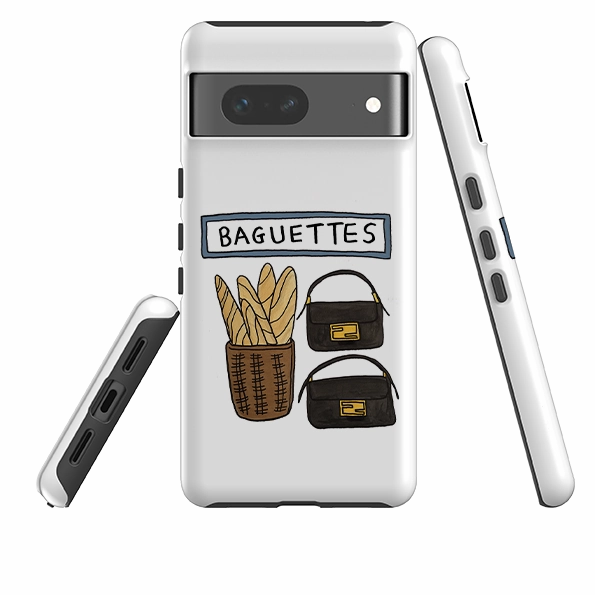 Elegant Style Protective Shell Google Tough Case -  Fendi Baguettes By Angelica Hicks