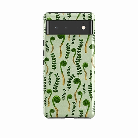 Google Tough Case -  Fern Fronds By Katherine Quinn Clear Finish Simple Finish