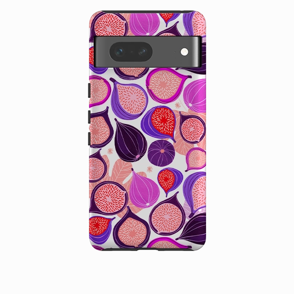 clean design Soft Look Texture Google Tough Case -  Ficolino Pattern By Madalina Andronic