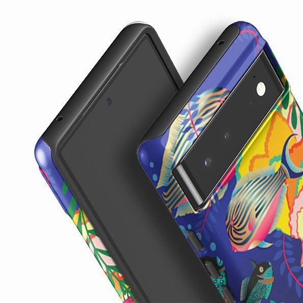 Google Tough Case -  Fish By Mia Underwood High Quality Light Frame