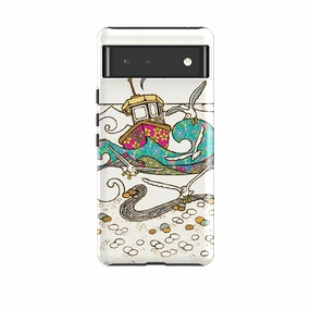 Sporty Appeal Google Tough Case -  Fishing Boat By Amelia Bowman