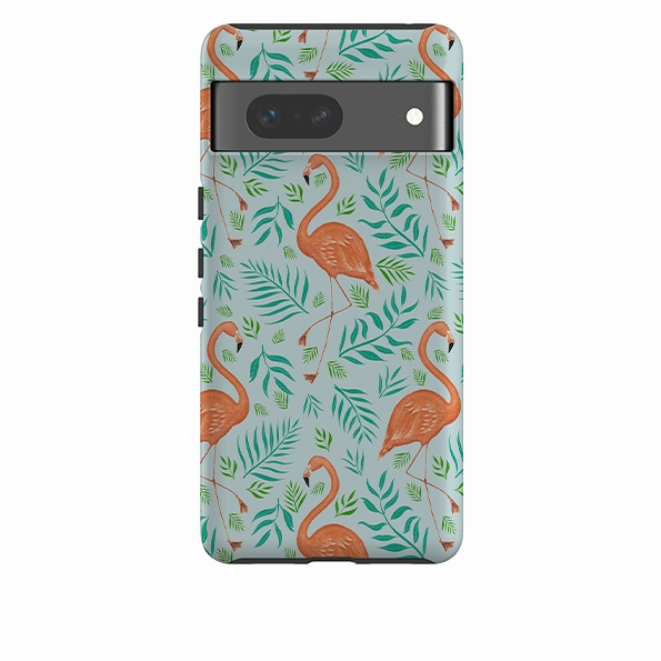 Google Tough Case -  Flamingo Pattern By Catherine Rowe Flexible Build Form Protective Form