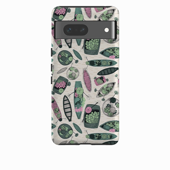 Google Tough Case -  Floating Markets B By Jade Mosinski Compact Shape Sleek Profile