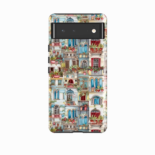 Daily Durability Google Tough Case -  Floral Balcony II