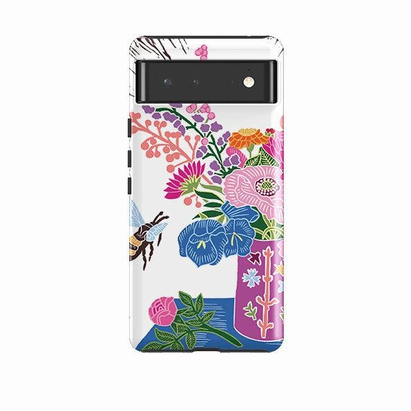 Premium Surface Texture Google Tough Case -  Flower Vase By Kate Heiss