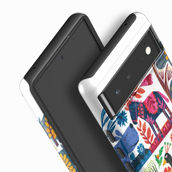 Google Tough Case -  Folk Colour By Tracey English Slim Comfort